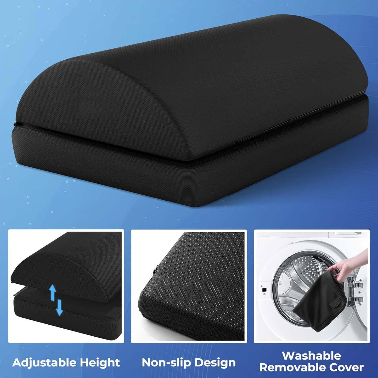 Under Desk Foot Rest – Comfortable Office Footstool
